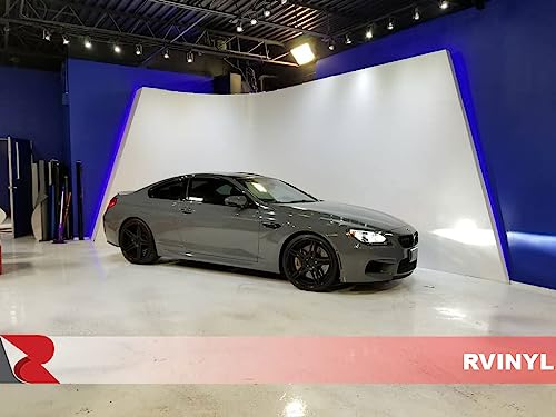 Avery Dennison SW900 865-O Gloss Dark Gray Supreme Wrapping Film Vinyl Vehicle Car Wrap Sheet Roll - (12" x 60") - color: Gloss Dark Gray, size: 1ft x 5ft