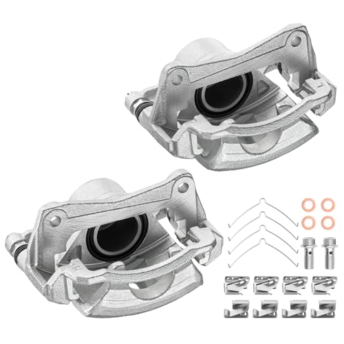 Front Brake Caliper Assembly for Geo Prizm 1993-1997 1.6L L4 - size: Front [19-B1591 & 19-B1590]