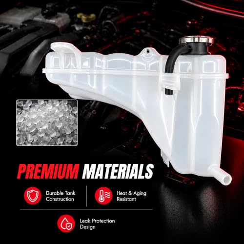 603-380 Engine Coolant Reservoir Tank with Cap for Chrysler 300 - size: 603-380