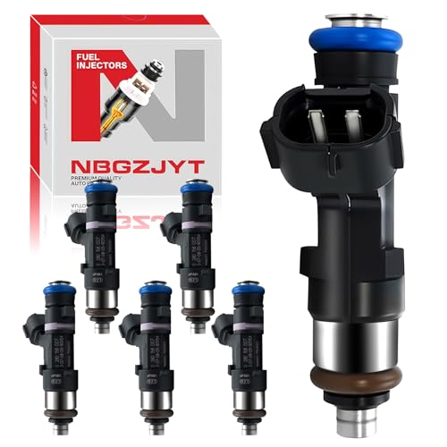 Set of 6 Fuel Injectors 0280158007 Compatible with Nissan 4.0L 5.6L - size: 0280158007