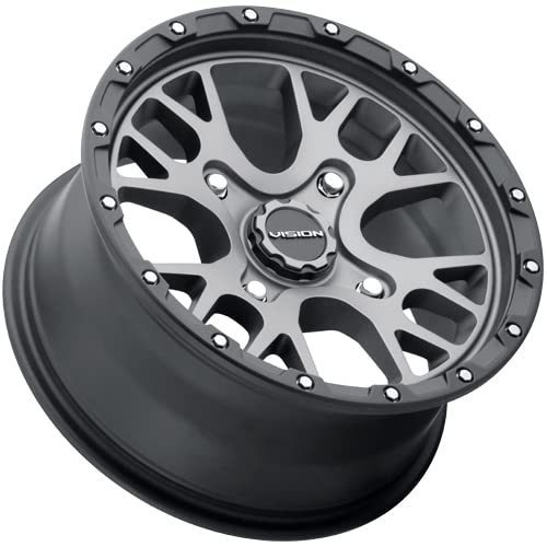 Vision 545 Rocker UTV 14x7 4x156 +38mm Gunmetal Wheel Rim 14" Inch