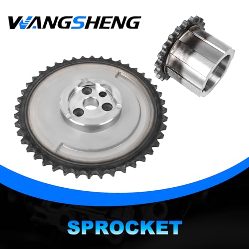 Engine Oil Pump & Timing Chain Kit - Compatible with Chevy Avalanche/Silverado/Tahoe/Express/Suburban, for GMC Sierra 1500/Yukon/Savana - Fits 4.8L 5.3L 6.0L LS Engines (LS1 LS2 LS3)