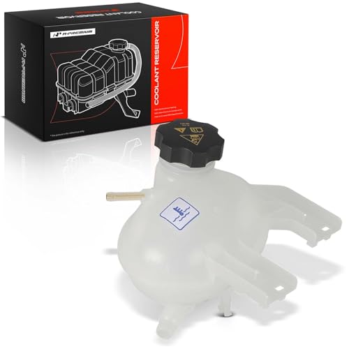 A-Premium Engine Radiator Coolant Expansion Overflow Reservoir Tank W/Cap