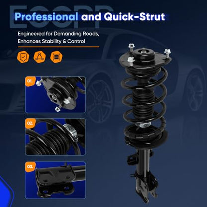 ECCPP Struts Complete Struts Spring for 2011-2013 for Kia Sorento - size: 272713