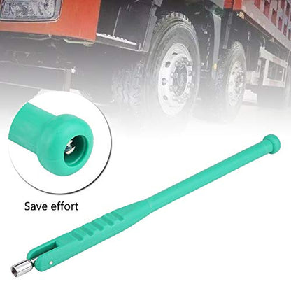 Acouto Tire Valve Stem Puller Tool Tire Valve Stem Puller Installer Tool Quick Remover Tire Repair Installer No Scratch Green Tire Valve Stem Puller Rod Tool with Valve Core Tool Built in