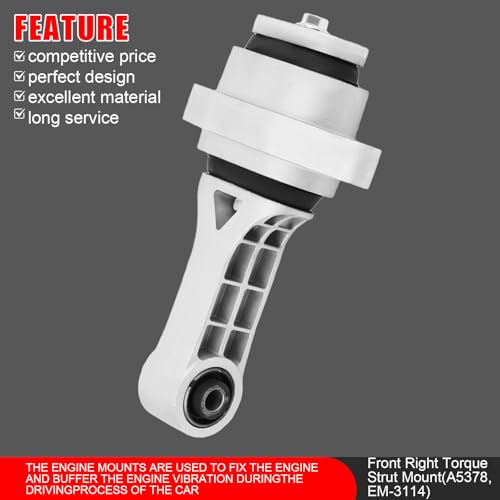 3Pcs Engine Motor Mount & Trans Mount Set Fit for Chevrolet Aveo 2004-2011 - size: 2004-2011 for Chevrolet Aveo L4 1.6L Manual Trans