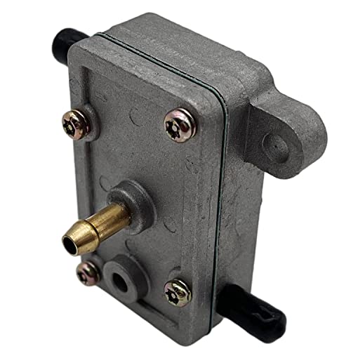 Single Outlet Fuel Pump Compatible with Mi-kuni Rectangle DF-44 DF44-211 Single carb snowmobile Replace Nachman 07-187-01 Personal watercraft 14 liters Per Hour Durable