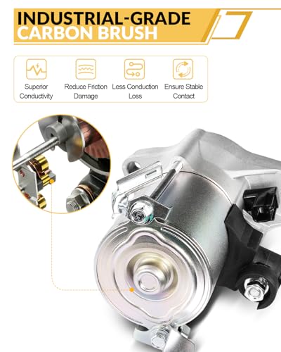 AATEE 17958 12V 1.2KW 9 Teeth CW Starter for:-Honda Civic 2006-2011 - style: 31200-RNA-A51