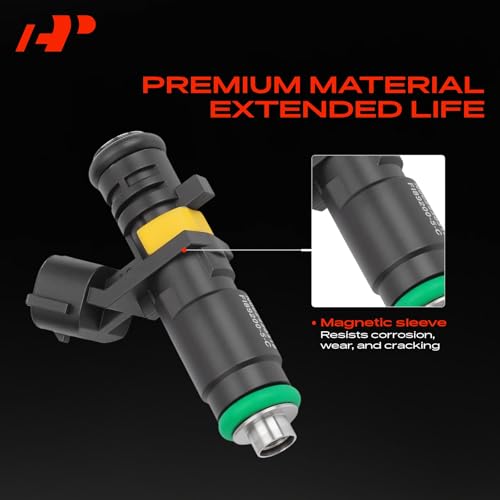 A-Premium Set of 5 Fuel Injectors Compatible with Volkswagen