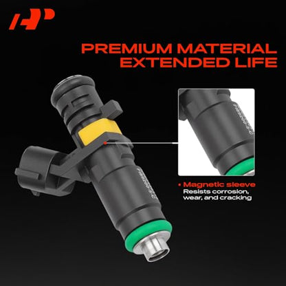 A-Premium Set of 5 Fuel Injectors Compatible with Volkswagen