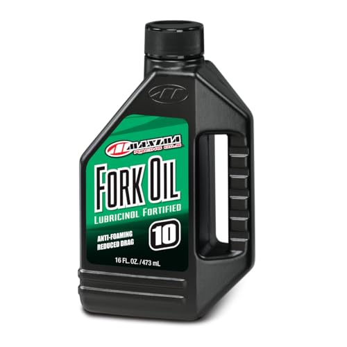 Maxima 55916 10WT Standard Hydraulic Fork Oil - 16 oz. Bottle - size: 16 oz, style: Single