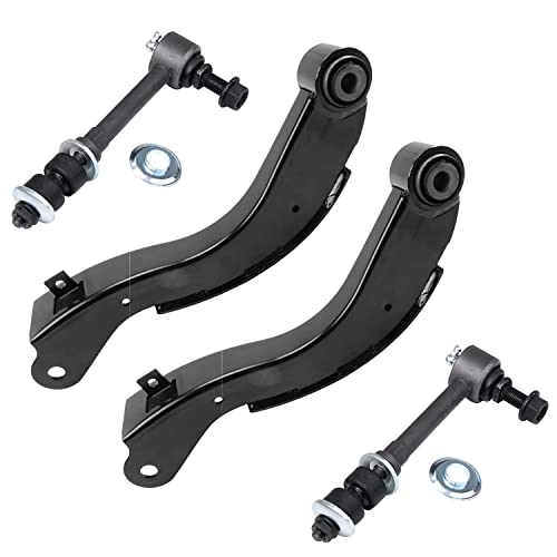 Detroit Axle - Rear 4pc Control Arms Kit for 2013-2017 Chevrolet Equinox - size: 4CS48308/4PC