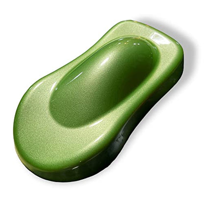 LiME LiNE Base Coat Maker Pigment Powder, Automotive Grade, Basecoat (Metallic Green Pearl) - color: Metallic Green Pearl