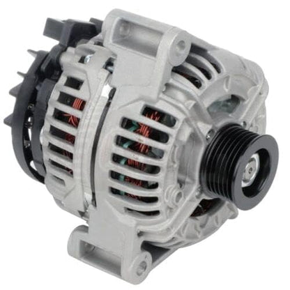 Alternator New Fit for Benz E320 2001 2002 2003 CLK320 2001-2002, 11124N 120Amp 12V CW 6-Pulley Groove - style: 11124N
