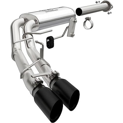 MagnaFlow Performance Cat-Back Exhaust System Kit 19497 - style: Dual Same Side Before Passenger Rear Tire Exit Style