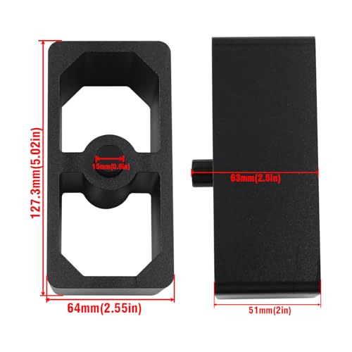 2 Inch Universal Billet Aluminum Leaf Spring Lowering Block Kit - size: 2 Inch