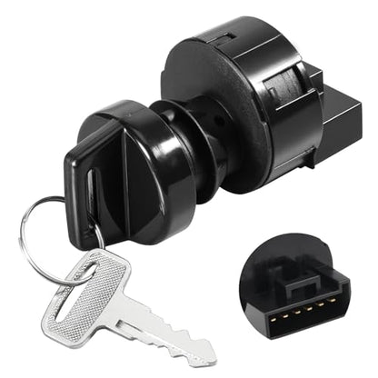 Ignition Switch for Polaris Sportsman 400 500 600 700 800 Ranger 400 425 500 570 700 800 900 1000 RZR 570 800 900 1000, 4011002 4012165 Off/Run/Start 6 Pin 3 Position - style: 3 Position - OFF/RUN/START