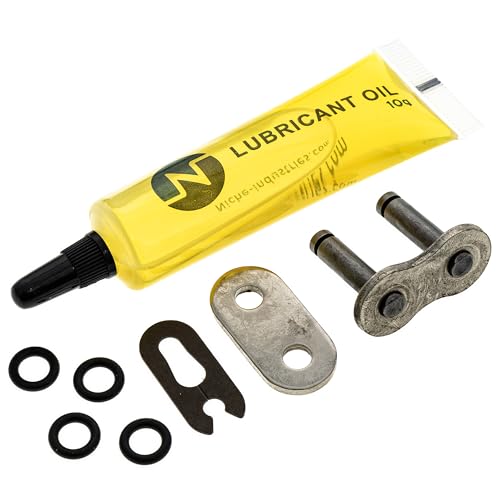 NICHE Drive Sprocket Chain Combo for Suzuki GSXR1000 GSXR750 Front 17 Rear 42 Tooth 525V O-Ring 110 Links - size: O-Ring Chain