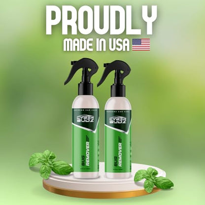 Bug Remover for Cars Exterior - Spray Dissolves Bug Splatter, Bird Poop, Tar and Road Grime - Safe on Paint, Chrome, Glass, & More - pH Neutral, Ceramic & Wax Safe - 16oz