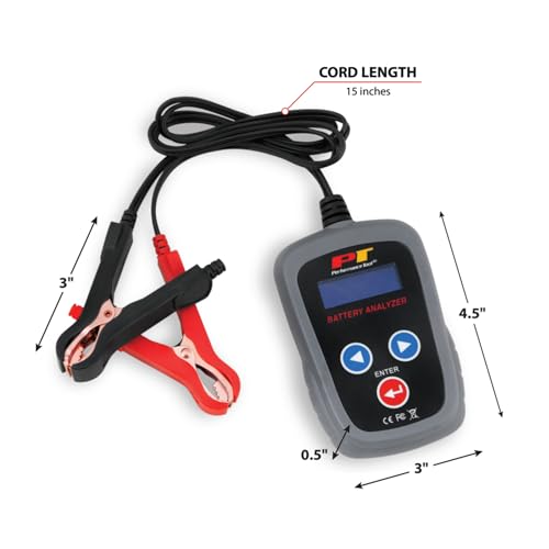 Performance Tool W2998 Digital 12V Charging and Starting Analyzer - style: 12 Volt Portable Battery Analyzer