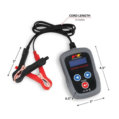 Performance Tool W2998 Digital 12V Charging and Starting Analyzer - style: 12 Volt Portable Battery Analyzer