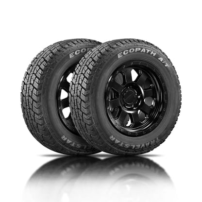 Set of 2 Travelstar Ecopath AT All Terrain 245/70R16 107T SUV Radial Tire - size: 245/70R16