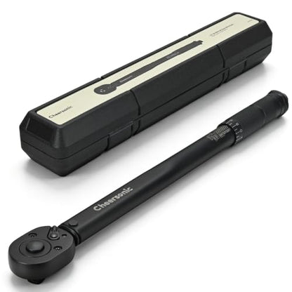 1/2 Torque Wrench 10-150 ft-lb, Click Torque Wrench 1/2 Drive - size: 1/2"DR. 10~150 FT-LB