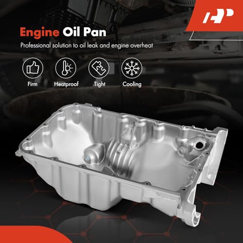 A-Premium Engine Oil Pan Sump with Drain Plug