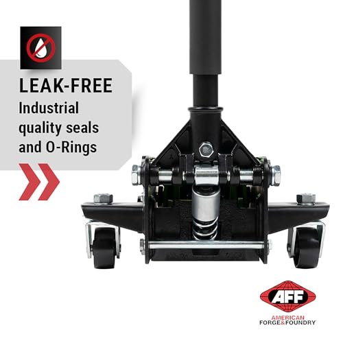 AFF Viking 3.5 Ton Floor Jack - Lightning Lift Hydraulic Car Jack - Heavy Duty - style: Standard Profile