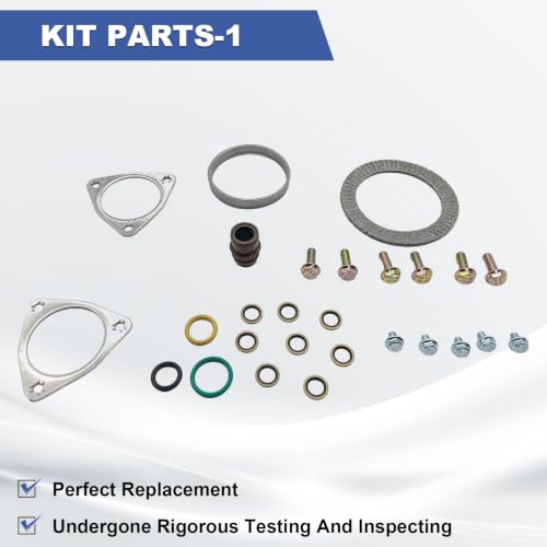Turbo Hardware Mounting Install Kit For Ford - color: 8C3Z9T514A 8C3Z9T514B