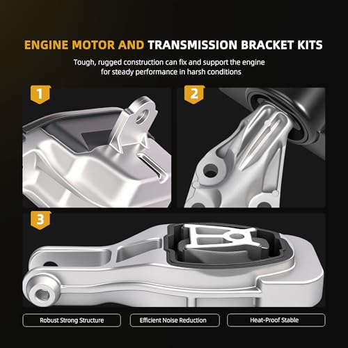 Engine Motor Mount Transmission Bracket Kits for Chevy Sonic - style: for Sonic 2013-2016