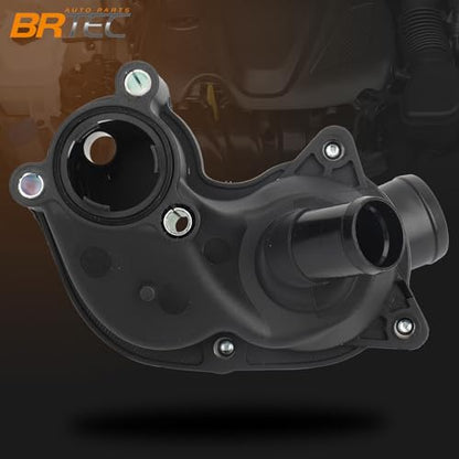 BRTEC 902-860 2L2Z8592AA Coolant Thermostat Housing Assembly 2007-2010 for Ford Explorer Sport Trac,2002-2010 for Ford Explorer,2002-2010 for Mercury Mountaineer