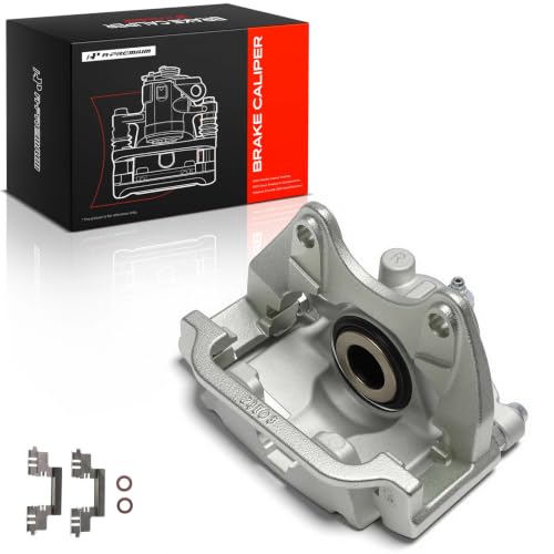 A-Premium Rear Right Passenger Disc Brake Caliper with Bracket - style: Rear Passenger