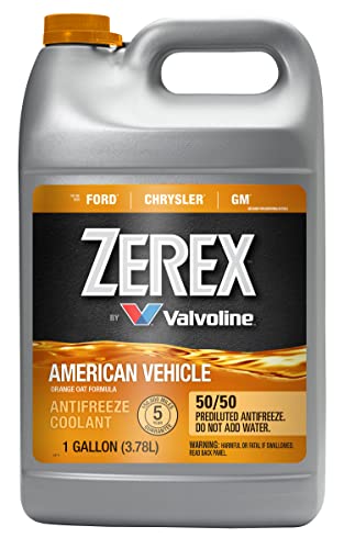 Zerex American Vehicle 50/50 Ready-to-Use Antifreeze Coolant 1 Gallon