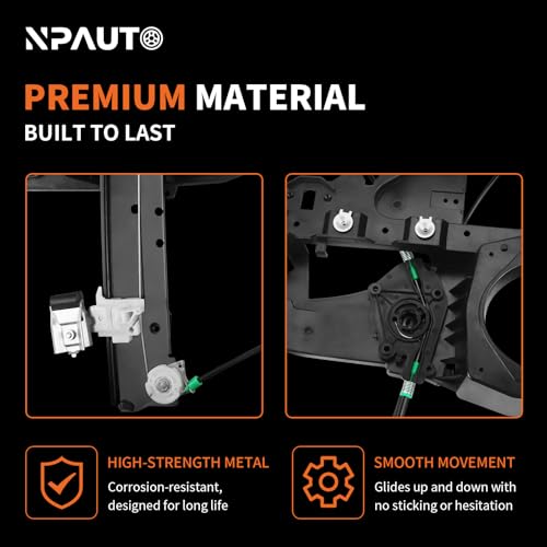 Front Left Power Window Regulator with Panel Without Motor for Expedition - style: Front Driver Side