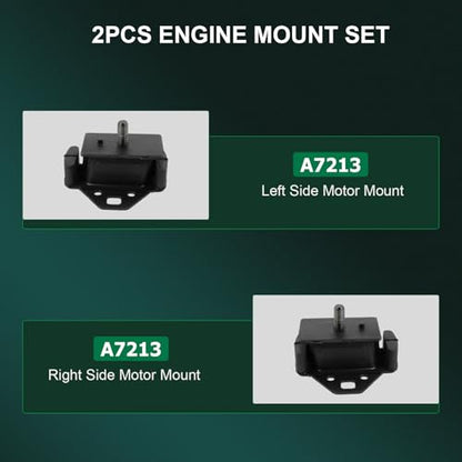 SCITOO Engine Motor Mount Set for Toyota for 4Runner 2.4L 1984-1995 - size: 1984-1995 for Toyota for 4Runner 2.4L