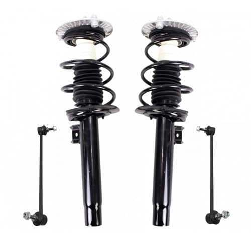 TRQ Front Suspension Kit Complete Strut & Coil Spring Assembly Sway Bar - style: SCA28711