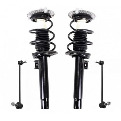 TRQ Front Suspension Kit Complete Strut & Coil Spring Assembly Sway Bar - style: SCA28711