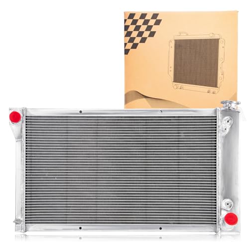 369 3Row Radiator for 1967-1972 Chevy GMC C10 C20 C30 K30 K20 Suburban Pickup Truck, Aluminum Radiator for 1967-72 1968 1969 1970 1971 28 1/4" W