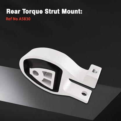 Engine Motor Mount & Trans Mount Kit Compatible with 2014-2020 Fusion 1.5L