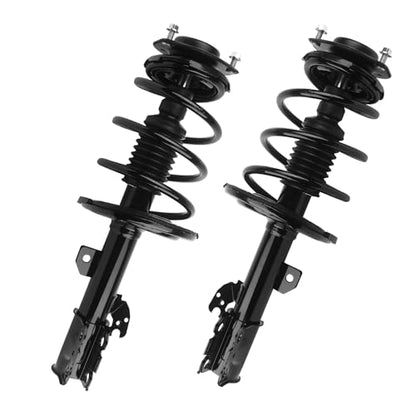 KUSATEC Front Pair Complete Struts Shock Absorber 172308 172307
