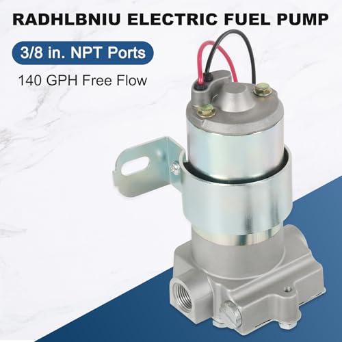 140 GPH Electric Fuel Pump 3/8" NPT Inlet & Outlets - size: 140 GPH