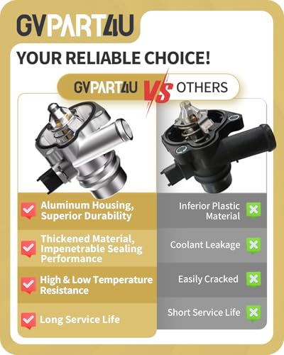 Thermostat Housing Assembly Fit for Chevrolet Buick, OEM 55565336 - size: 1.4L