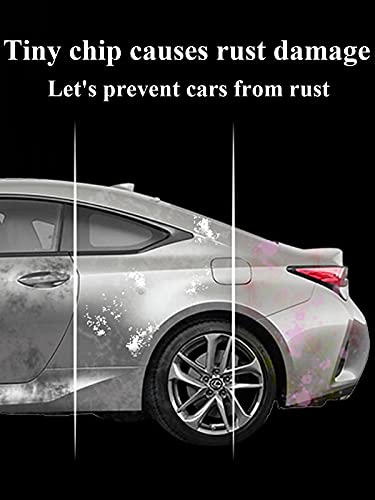 SYOAUTO Pearl White PPSW Touch Up Paint for Tesla Model Y 3 X S Car Touch Up Paint Pen 0.4 oz Automotive Scratch Repair Pen Brush and Tip 2 in 1 Pen (Pearl White PPSW) - color: Pearl White (PPSW)