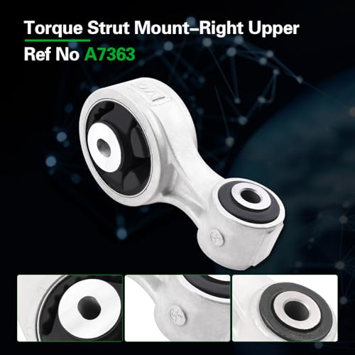 Engine Motor and Transmission Mount Kit Compatible with 2009-2014 Murano - size: A7394 A4365HY A7391HY A7363 A4373 A7372