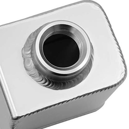 Auto Dynasty Universal Aluminum MT Manual Transmission Clutch Master Cylinder Reservoir Tank/Bottle Replacement