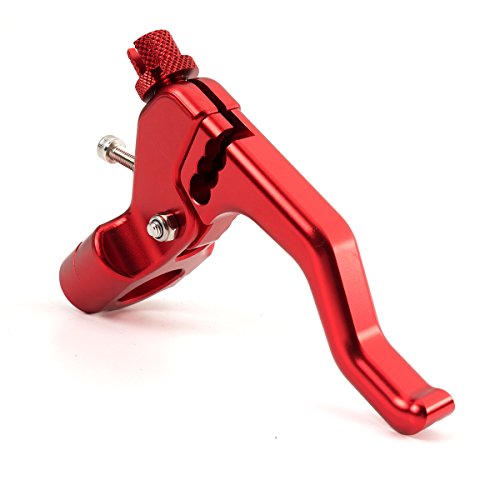 PROCNC Universal Performance Short Motorcycle Clutch Lever Fit for Most Street Bikes Motorcycles GSX-R600 2011-2016 GSX-R750 2011-2016 GSX-S1000/F/ABS 2015-2016 - color: Red