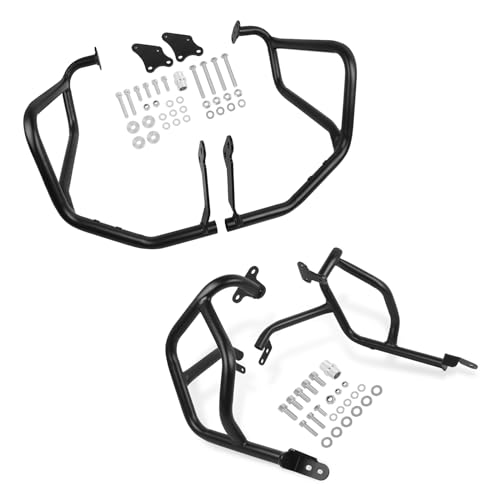 Highway Crash Bar Engine Guard Replacement for Honda XL750 XL 750 Transalp XL750 2023 2024 2025(Upper and Lower) - size: Upper and Lower