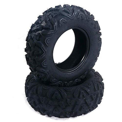 TUFFIOM 22x7-12 ATV Tires Set of 2 for All Terrains, Mud Sand Off-road ATV UTV Tire for Trail Vehicles, 6 PR, Deep Tread, Tubeless - size: 22 x 7.00-12 (2 pack)