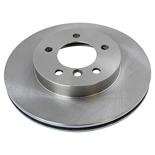 TRQ Front and Rear Brake Pad and Rotor Set Ceramic Vented Solid Rotors - style: BKA11214